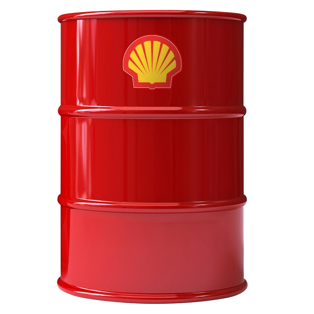 Tambor rojo de lubricante Shell